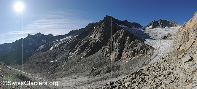 07.10.2009: Bächligletscher (Berner Alpen), Standort 1