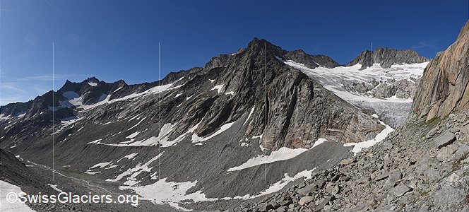 01.08.2019: Bächligletscher (Berner Alpen), Standort 1