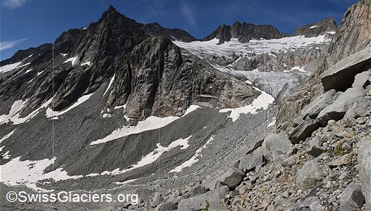 01.08.2019: Bächligletscher (Berner Alpen), Standort 5