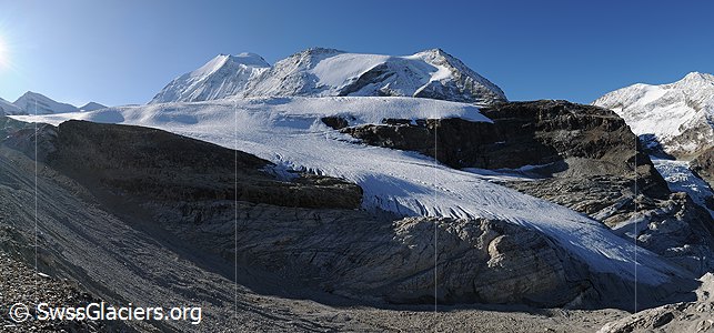 11.10.2009: Brunegggletscher (Walliser Alpen, Schweiz), Standort 1