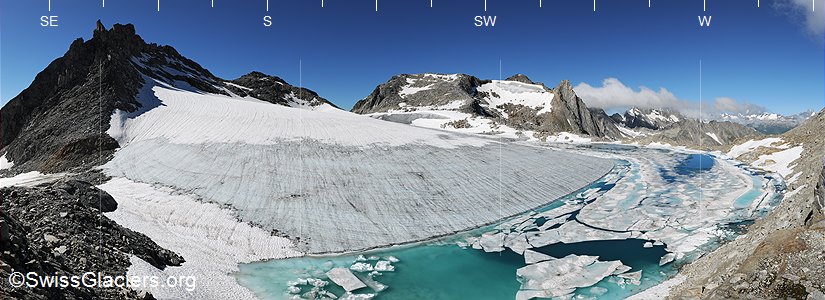 18.07.2010: Chüebodengletscher (Tessiner Alpen/Walliser Alpen, Schweiz), Standort 2