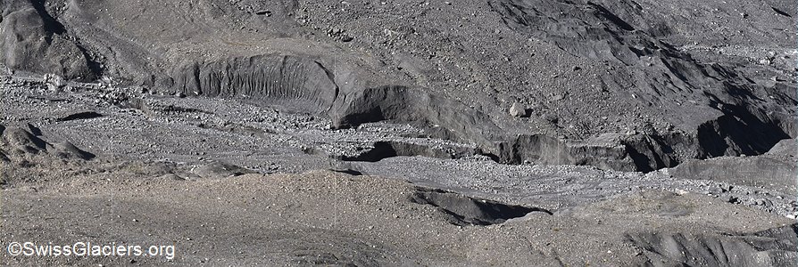 07.09.2024: Gamchigletscher (Berner Alpen, Schweiz), Mittlerer Erosionsgraben