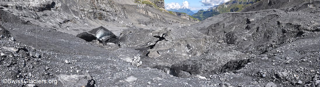 15.08.2020: Gamchigletscher (Berner Alpen, Schweiz), Standort 22