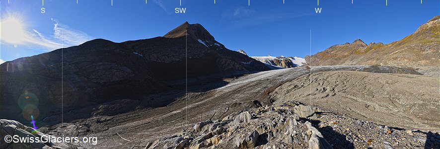 29.09.2016: Griesgletscher (Walliser Alpen), Standort 4