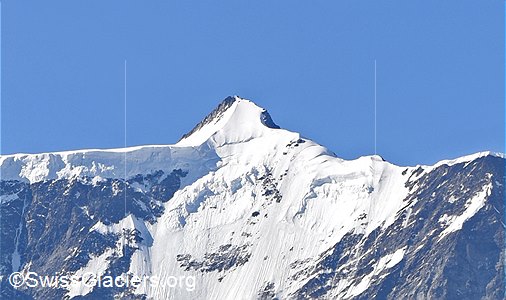 10.07.2015: Fieschergletscher (Grindelwald, Berner Alpen) / Unterer Grindelwaldgletscher (Berner Alpen), Gross Fiescherhorn