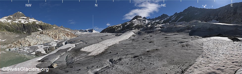 09.07.2016: Rhonegletscher (Walliser/Urner Alpen, Schweiz), Standort 7