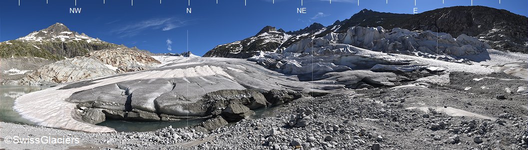 28.06.2018: Rhonegletscher (Walliser/Urner Alpen, Schweiz), Standort 8