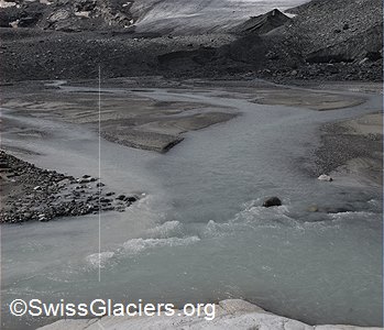 06.08.2021: Schwarzberggletscher (Wallis, Schweiz), Tagesgang