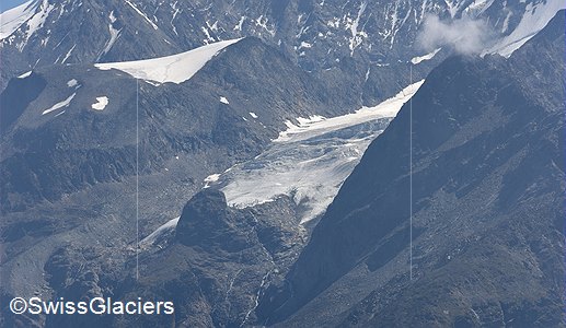 20.07.2015: Festigletscher (Walliser Alpen, Schweiz), Standort 1
