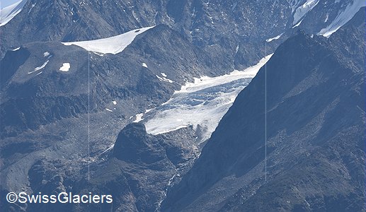 22.07.2019: Festigletscher (Walliser Alpen, Schweiz), Standort 1