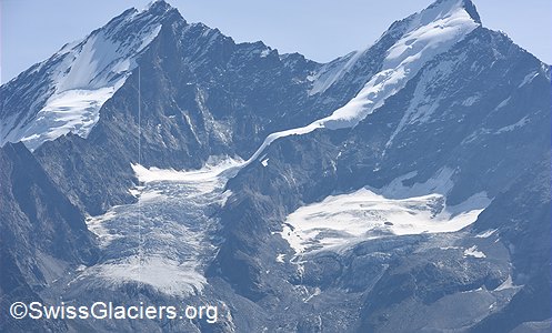 22.07.2019: Kingletscher (Walliser Alpen, Schweiz), Standort 1