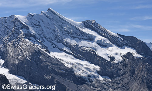 Doldenhorn und Doldenhorngletscher. Foto vom 7. September 2025.