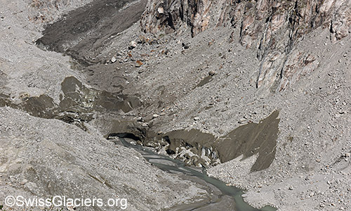 Gletschertor und Toteis am 19.9.2022