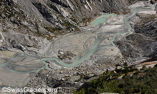 Südlicher Teil des Gletschervorfeldes am 19.9.2022