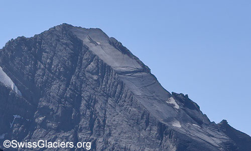 Gipfelflanke Fründehorn. Foto vom 23. August 2024.