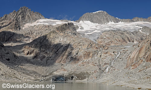 Galenstock und Tiefengletscher am 12. August 2025.