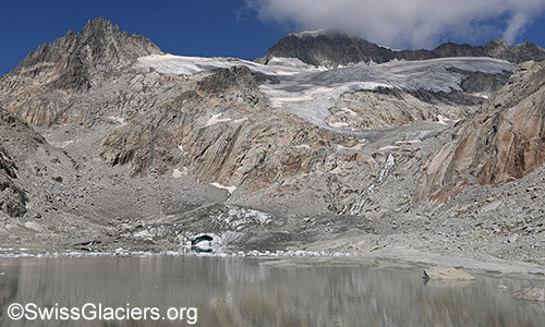 Toteiskegel von ESE am 15.7.2022.