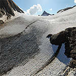 Rappegletscher von NW am 31.7.2018