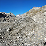 Unteraargletscher und Eisblock von Osten am 25.9.2018