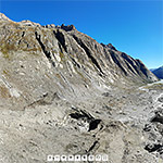 Über dem Unteraargletscher am 25.9.2018