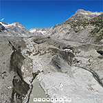 Gletscherende des Unteraargletschers am 10.7.2019