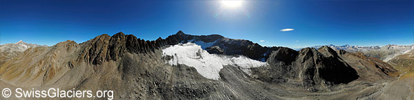 Muttgletscher am 29. September 2023.